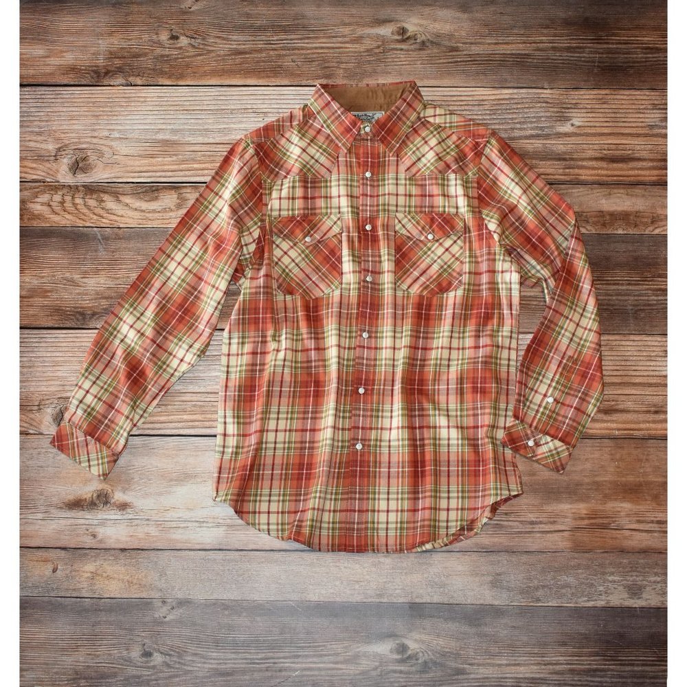 Tasha Polizzi Mens Powell Plaid Shirt NEW